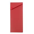 JAM Paper Plastic Sliding Pencil Case Box with Button Snap, Red (2166513299)