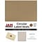 JAM Paper® Round Circle Label Sticker Seals, 3/4, Brown Kraft, 108/pack (3147612188)