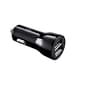 LAX Gadgets Type C 6ft Charger with Car Charger Black (USBCCAR6FT-BLK)