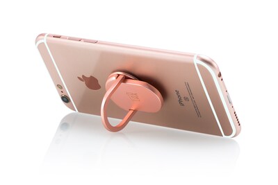 LAX Gadgets Universal Phone Ring Holder Stand Rose Gold (RINGORBIT-ROS)