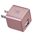 LAX Gadgets MFI Certified 6ft Charger with Wall Charger Rose Gold (MFIWALL6FT-ROS)