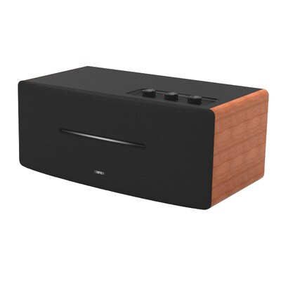 Edifier Wireless Bluetooth 70W Amplified Integrated Desktop Stereo Speaker with Remote, Brown (D12)