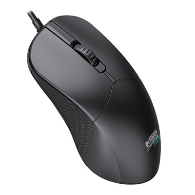 Urban Factory CYCLEE Eco-Designed Ambidextrous Computer Mouse, Black (GWM01UF)