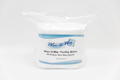 Wipe-A-Way Wet Facility Wipes, 2 Rolls/Case (WA-800)