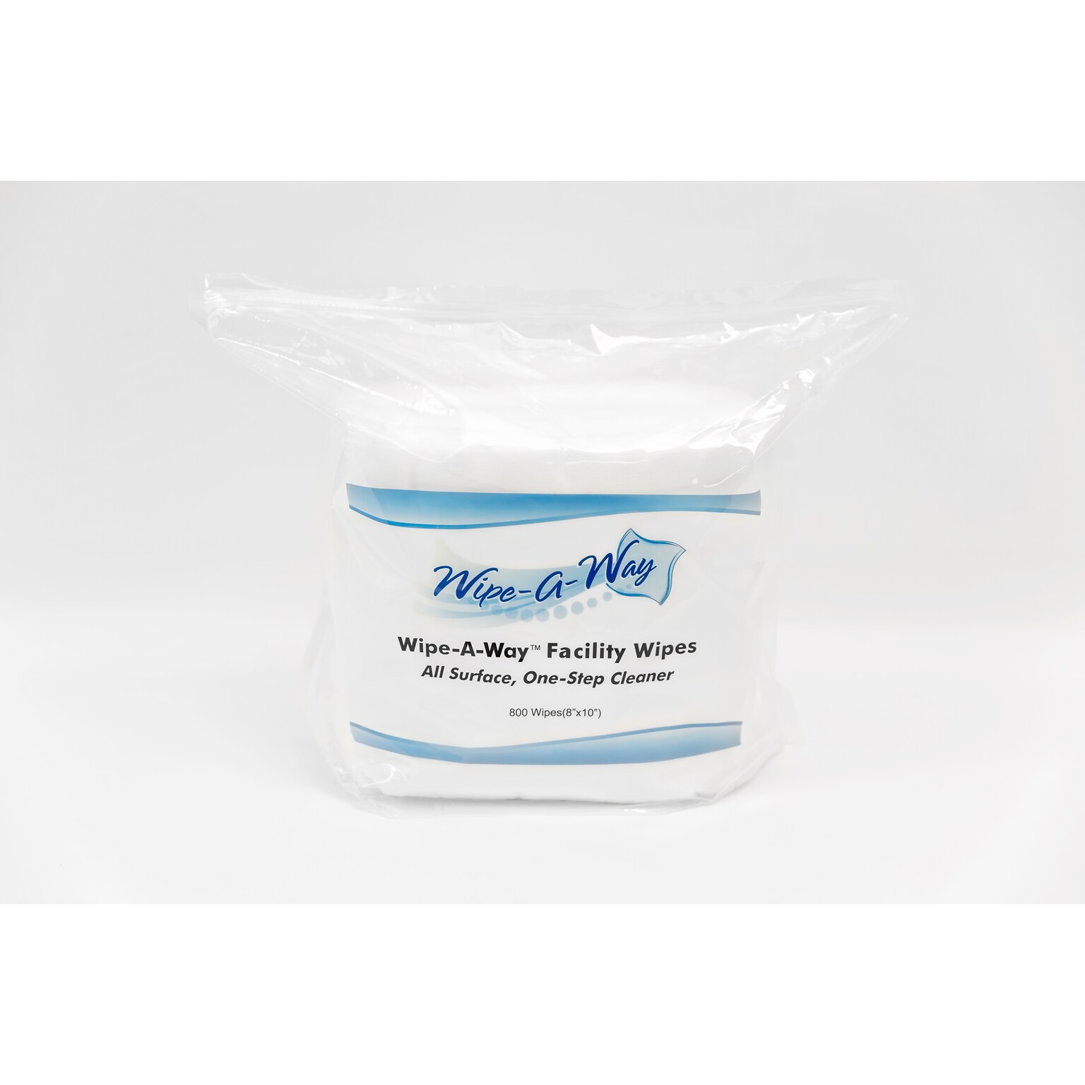 Wipe-A-Way Wet Facility Wipes, 2 Rolls/Case (WA-800)