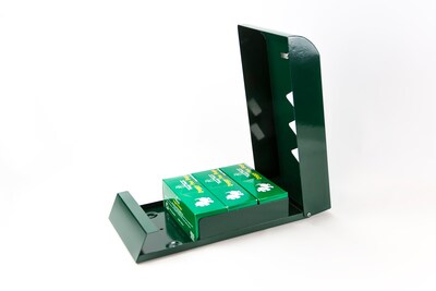 Poopy Pouch Monarch Pet Waste Bag Dispenser,Green, Steel, 600 Bag Capacity (PP-DSP-3R200)