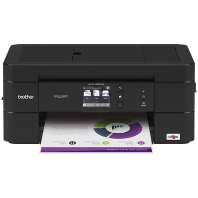 Brother MFC-J690DW Compact, Wireless Color Inkjet All-in-One Printer with Auto Document Feeder, and Mobile Device