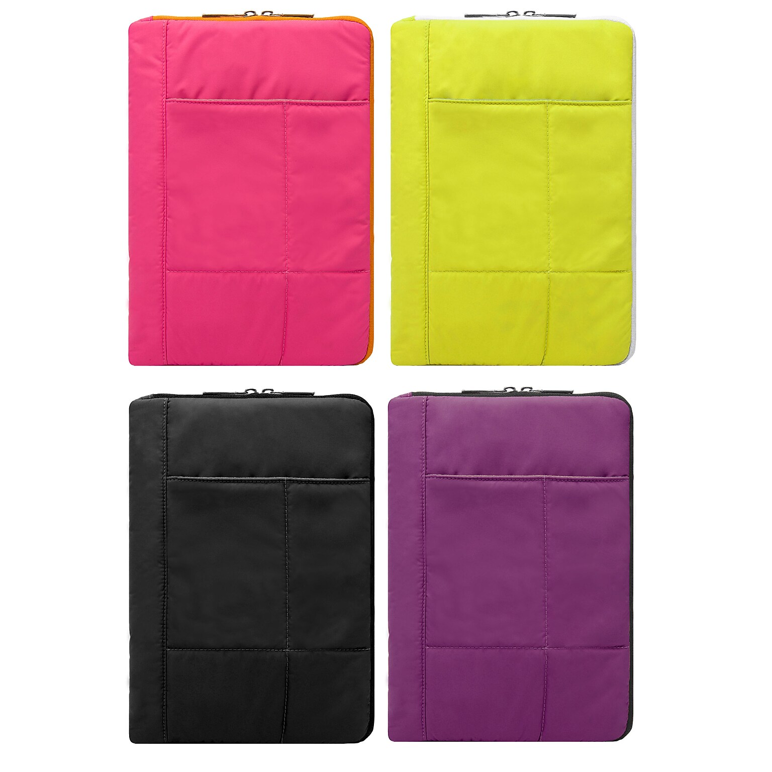 Vangoddy 4 Pack iPad and Network Bag Sleeve Case Cover Fits 7 to 12-Inch Tablets (PT_000001145_P)