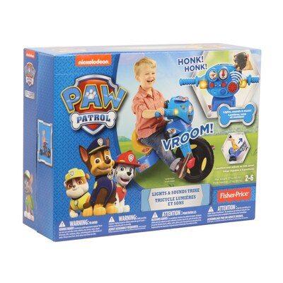 Fisher-Price Nickelodeon Paw Patrol Lights & Sounds Trike (DWR65)