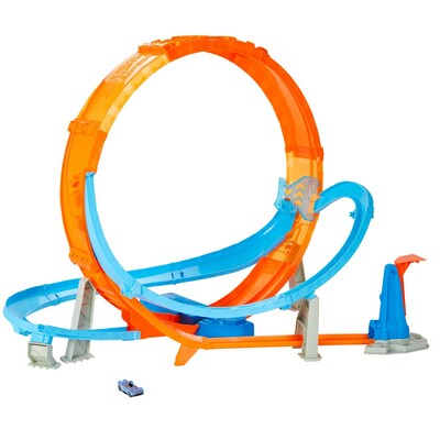 Hot Wheels Massive Loop Mayhem Track Set