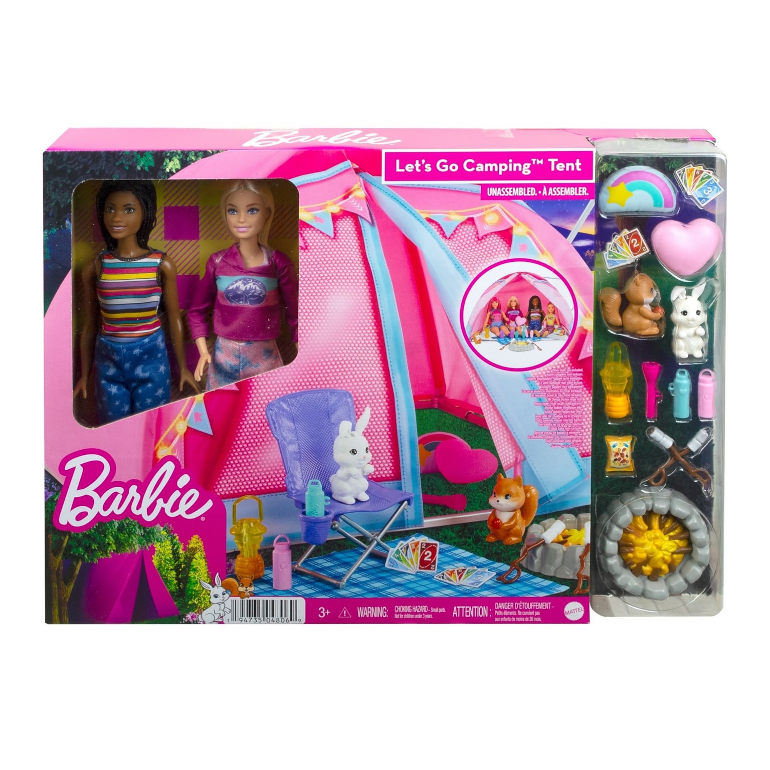 Barbie Lets Go Camping Tent