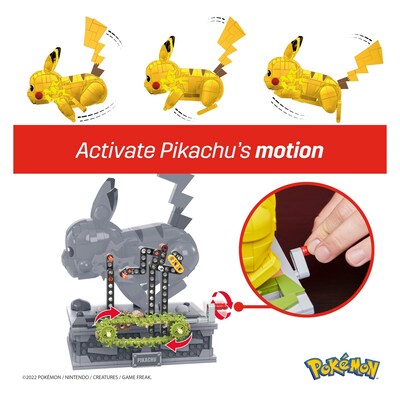 MEGA Pokémon Motion Pikachu Building Set