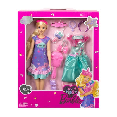 My First Barbie Doll and Accessories, Blonde