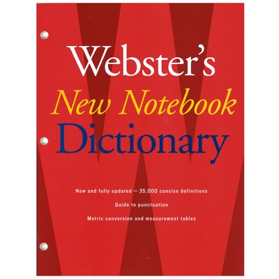 Houghton Mifflin Webster’s II Notebook Dictionary, Third Edition (AH-9780547470931)