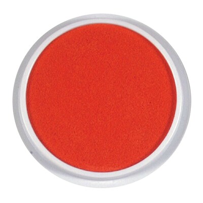 CENTER Jumbo 6 Circular Washable Paint/Ink Pad, Orange (CE-6602)