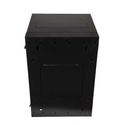 Vericom 18U High-Density Wall Mountable Swing-Out Cabinet, Black (VW4-6181)