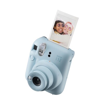 FUJIFILM instax mini 12 Instant Film Camera, Pastel Blue (16806248)