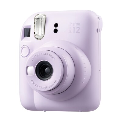 FUJIFILM instax mini 12 Instant Film Camera, Lilac Purple (16806286)