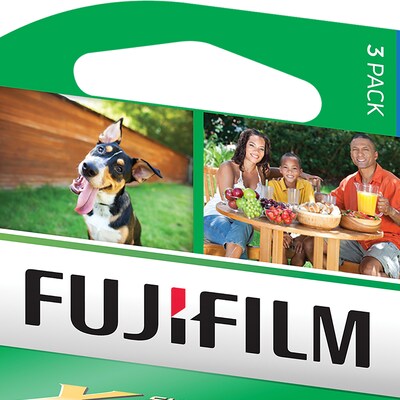 FUJIFILM Superia 400 ISO 36-Exposure Color Negative Film, 3-Pack (600022183)