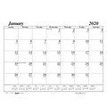 House of Doolittle 2020 Monthly Desk Pad Calendar 22 x 17 Refill Economy (HOD126)