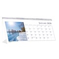 House of Doolittle 2020 Monthly Desktop Tent Calendar 8.5 x 4.5 Earthscapes Scenic (HOD3649)