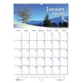 House of Doolittle 2019 Monthly Wall Calendar Earthscapes Scenic 12 x 16.5  (HOD378)