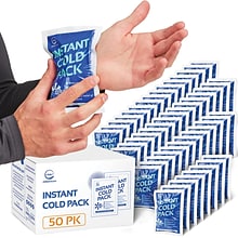 AllSett Health Instant Disposable Cold Pack, 50-Pack (ASH10050)