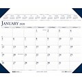 House of Doolittle 2020 Desk Pad Calendar Executive Desk Organizer 24 x 19  (HOD180HD)