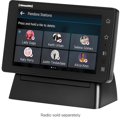 SiriusXM Dock and Play Home Kit, Black (SXDH4)