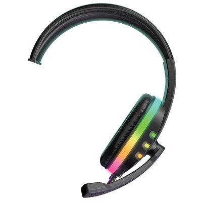 HyperGear SoundRecon RGB LED Gaming Headset, 3.5mm, Black (15537)