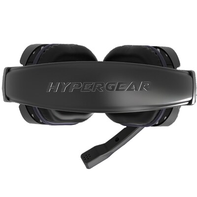 HyperGear SoundRecon RGB LED Gaming Headset, 3.5mm, Black (15537)