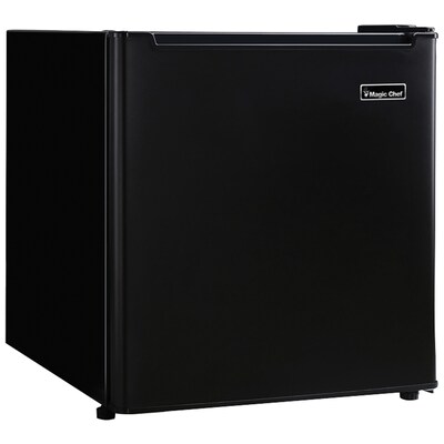 Magic Chef 1.7 Cubic-ft All-Refrigerator, Black (MCAR170BE)