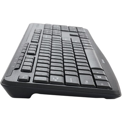 Verbatim Silent 99779 Wireless Keyboard and Optical Mouse Combo, Black (VTM99779)