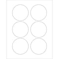 Tape Logic® Circle Laser Labels, 3, White, 600/Case (LL150)