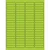 Tape Logic® Rectangle Laser Labels, 1 15/16 x 1/2, Fluorescent Green, 8000/Case (LL171GN)