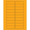 Tape Logic Rectangle Laser Labels, 3 x 1, Fluorescent Orange, 2000/Case (LL174OR)
