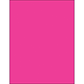 Tape Logic® Removable Rectangle Laser Labels, 8 1/2 x 11, Fluorescent Pink, 100/Case (LL420PK)