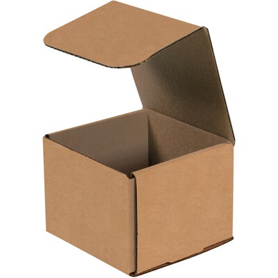 Corrugated Mailers, 5 x 4 x 4, Kraftt, 50/Bundle (M544K)