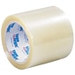 Tape Logic® Acrylic Tape,  2 Mil, 4 x 72 yds., Clear, 6/Case (T92161006PK)