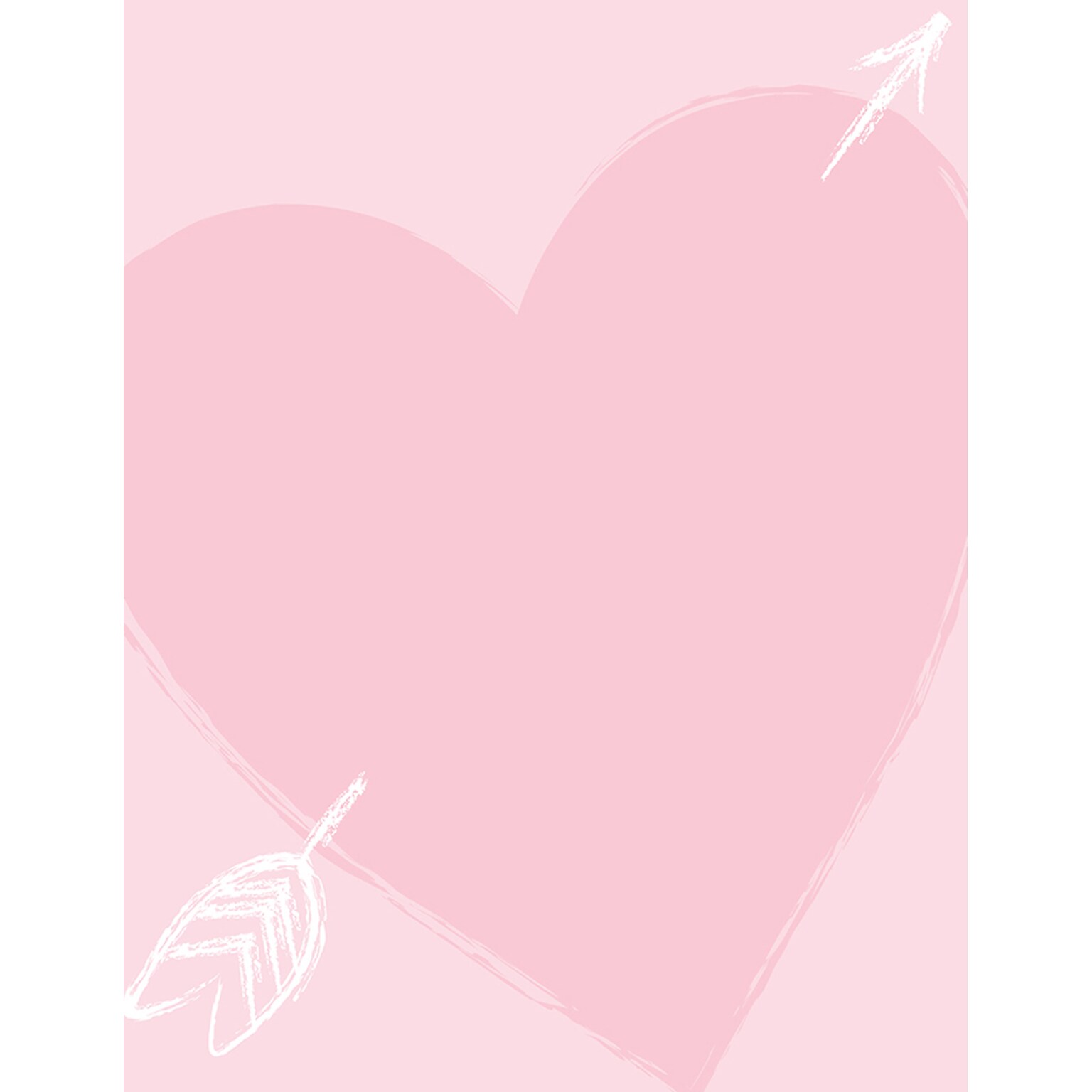 Great Papers!® Heart of Love Letterhead, 8.5H x 11W, 80 count (2017031)
