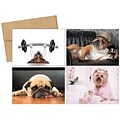 Masterpiece Studios Great Papers!® Doggy Thoughts Assortment Note Card, 4.875H x 3.35W (folded), 20 count (2017058)