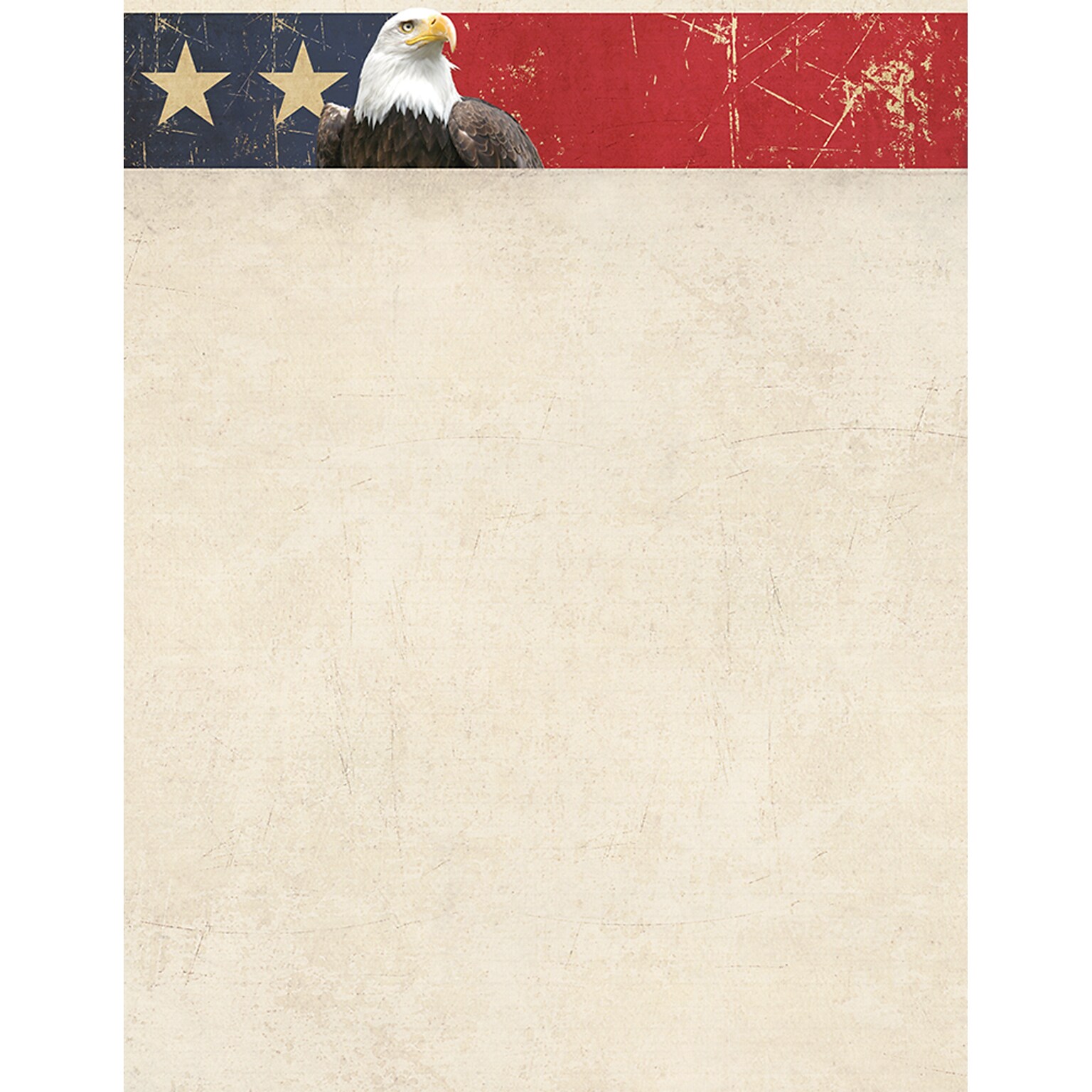 Great Papers!® American Eagle Letterhead, 8.5H x 11W, 80 count (2017030)
