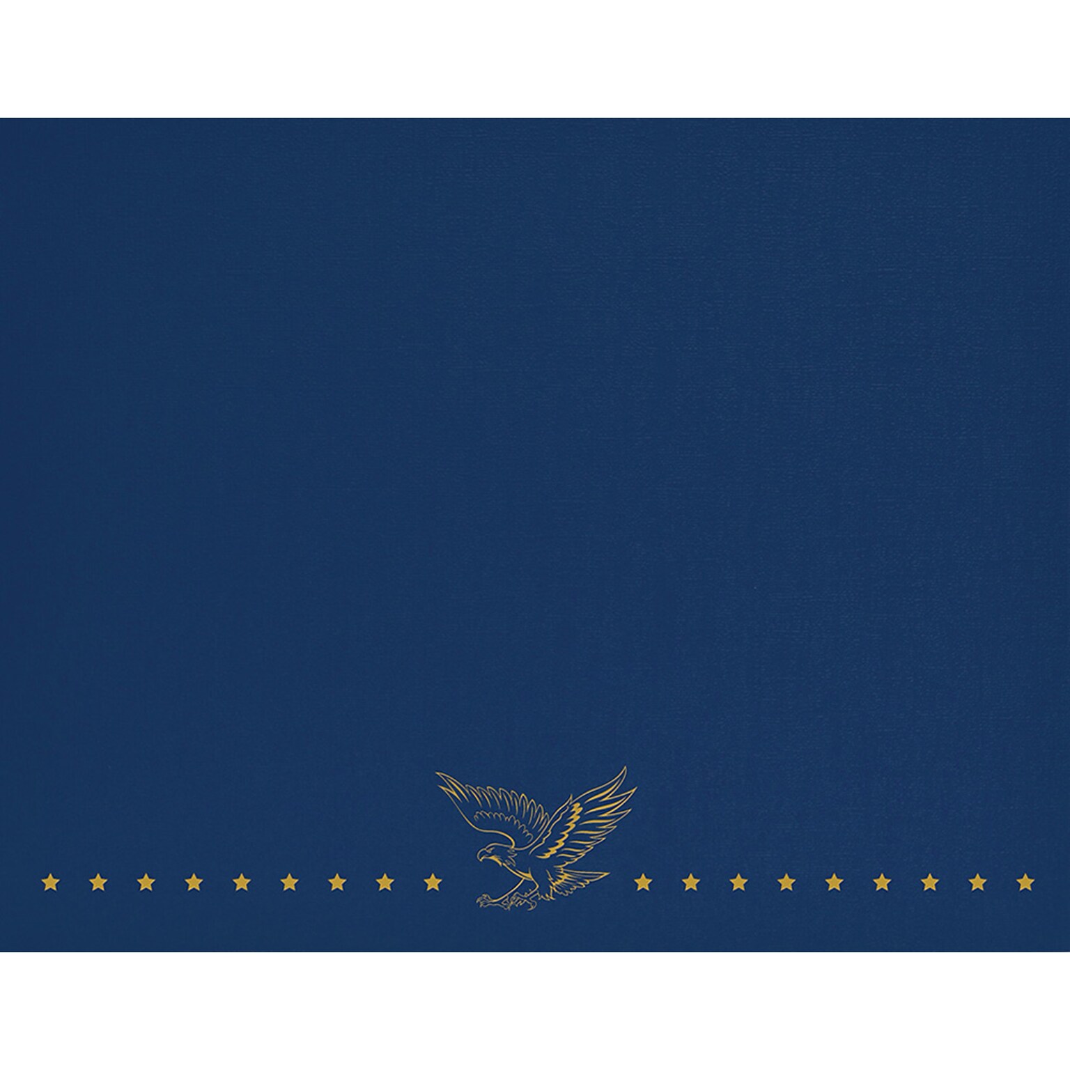 Great Papers Patriotic Certificate Holders, 9.34 x 12, Blue/Gold, 5/Pack (2017045)