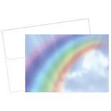 Masterpiece Studios Great Papers!® Rainbow Note Card, 4.875H x 3.35W (folded), 20 count (2017048)