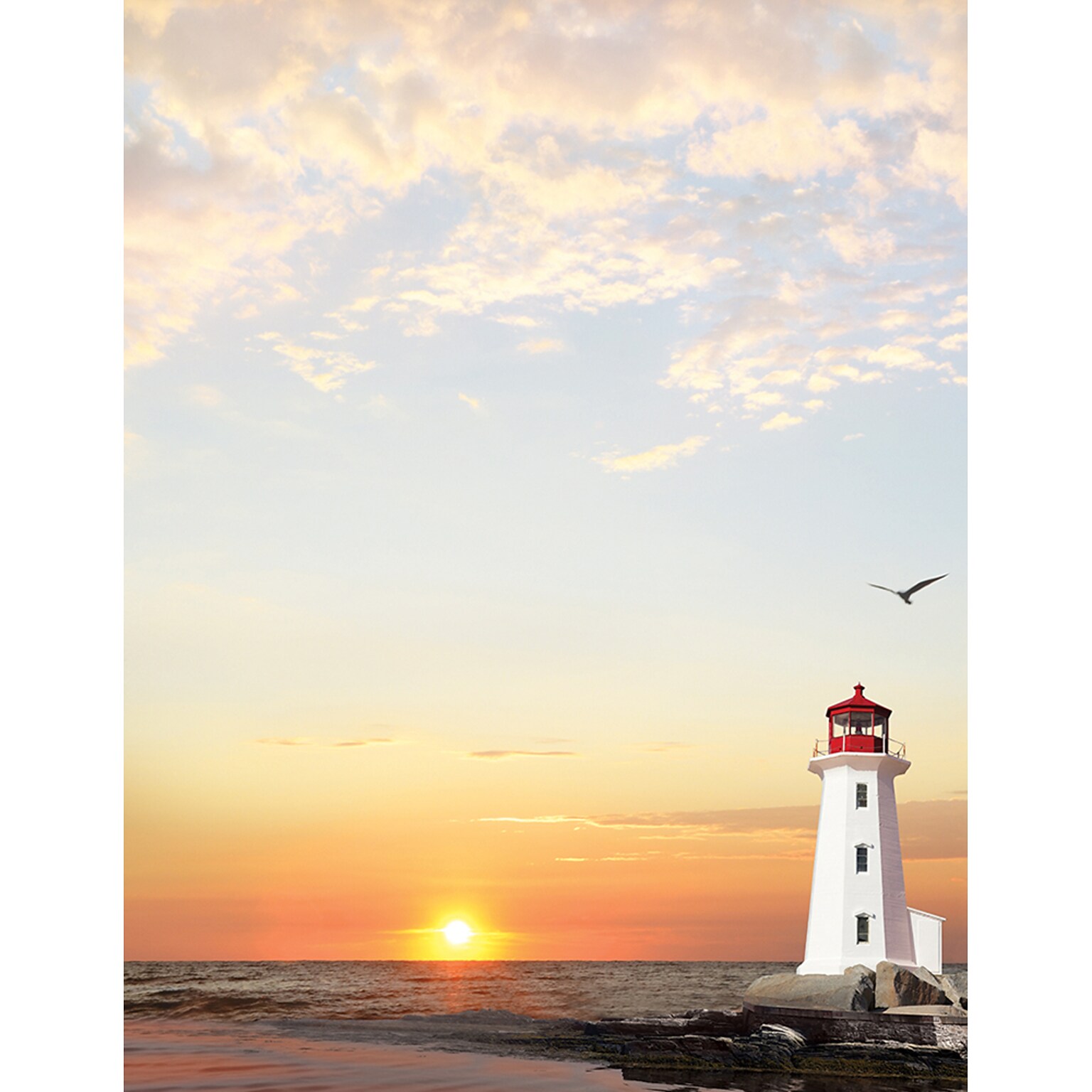 Great Papers!® Ocean Sunset Letterhead, 8.5H x 11W, 80 count (2017040)