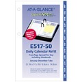 2019 AT-A-GLANCE® QuickNotes® Daily Loose-Leaf Desk Calendar Refill, 12 Months, January Start, 3 1/2 x 6 (E517-50-19)