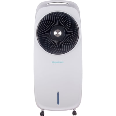 Keystone 7.5 Liter Indoor Evaporative Air Cooler (Swamp Cooler) in White (KSTE9721001-WHT)