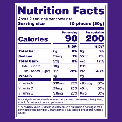 Welch's Gluten Free Mixed Fruit Snacks Variety Pack, 2.25 oz., 20/Pack (220-02253)