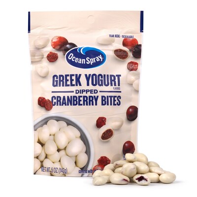 Ocean Spray Greek Yogurt Dipped Cranberry Bites, 5.0 oz., 12/Pack (220-02298)
