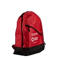 Red Cross Three Day Emergency Preparedness Basic Backpack, Red (91051)